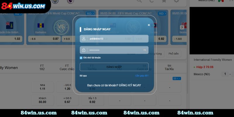dang-nhap-84win-dien-chinh-xac-thong-tin